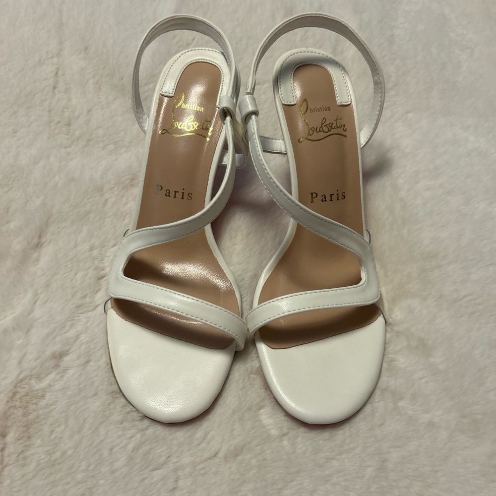 Christian Louboutin Ivory Heels